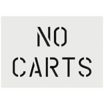 No Carts Stencils