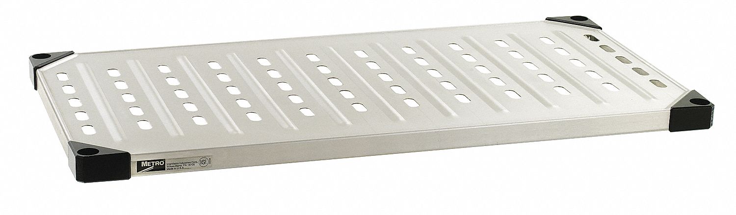 Solid & Louvered Shelves for Wire Shelving