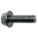 BOULONS À BRIDE,STANDARD,ACIER,GRADE 8,OXYDE NOIR,1¾PO L,COMPLET,POUCE,25PQ