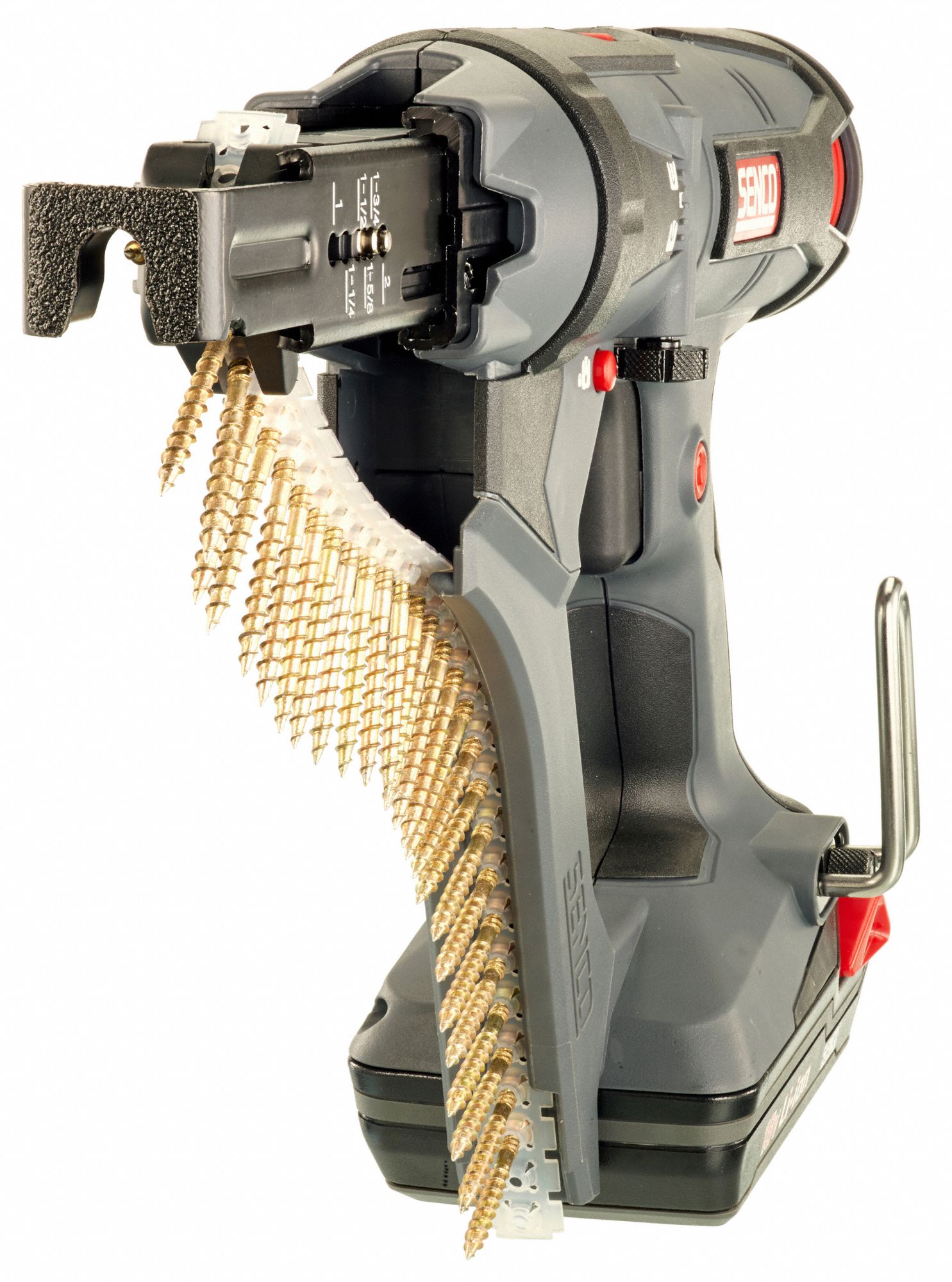 SENCO Screw Gun Kit, Cordless, 1/4 in Hex Drive Size, 2,500 RPM