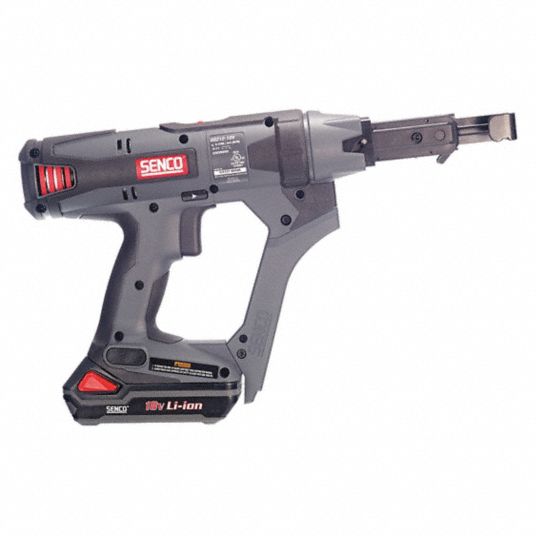 SENCO Screw Gun Kit, Cordless, 1/4 in Drive Size, 2,500 RPM 22A490