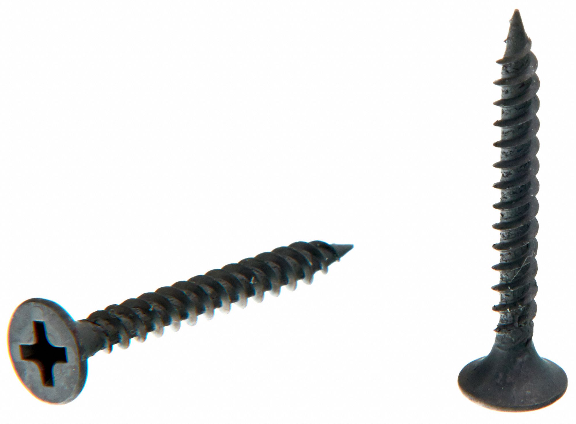 SENCO Screws, 6, 1 1/4 in Length, Steel, Double Thread, PK 1000