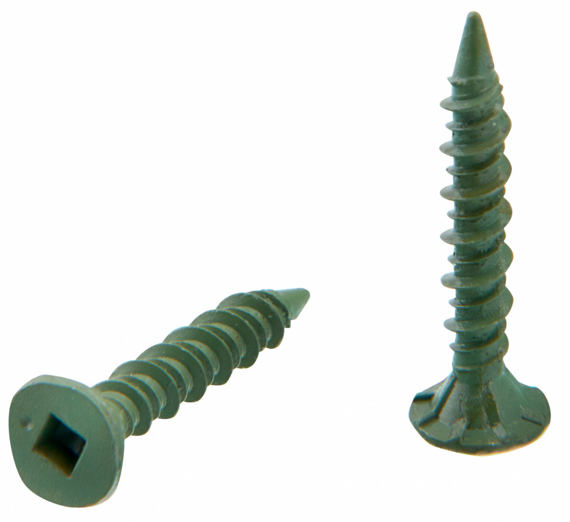 SENCO MultiMaterial Screw, Flat, Steel, 8, 1 1/4 in Length, Square, PK 1000 22A50408T125W