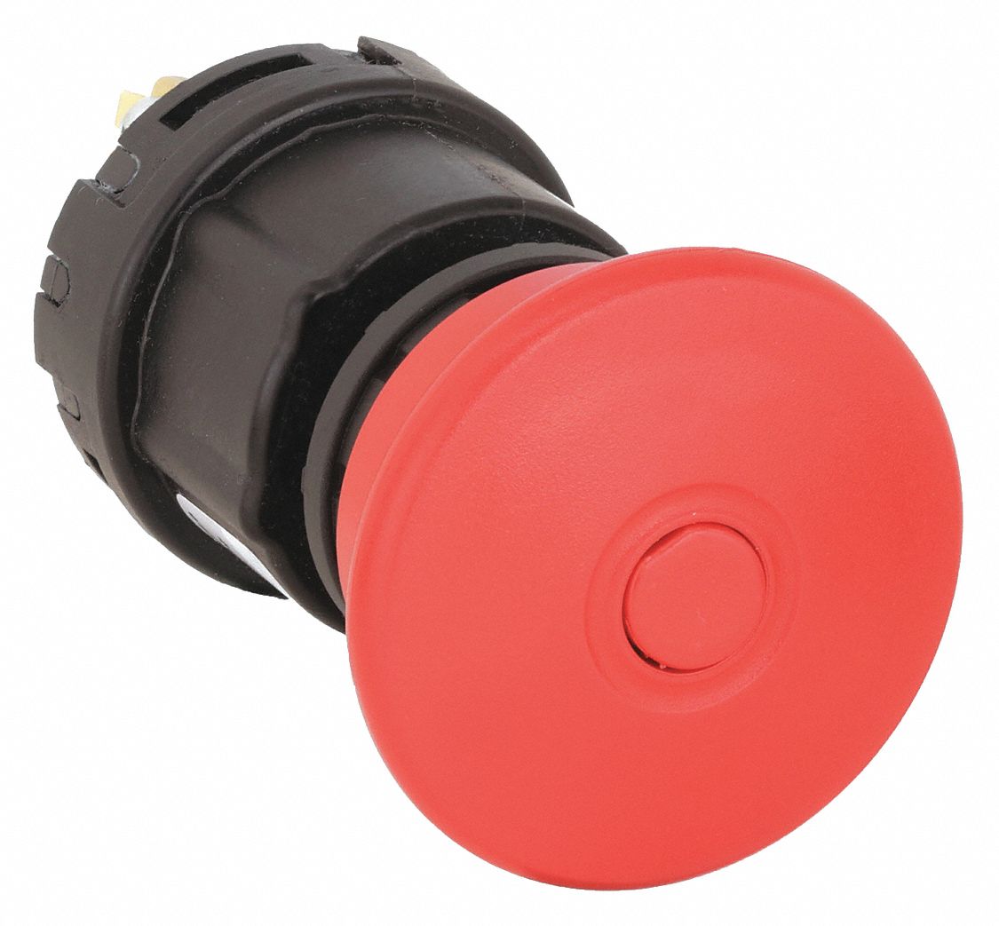 Emergency Stop Button With Hinged Clear Cover - Buy Online - EC Products UK