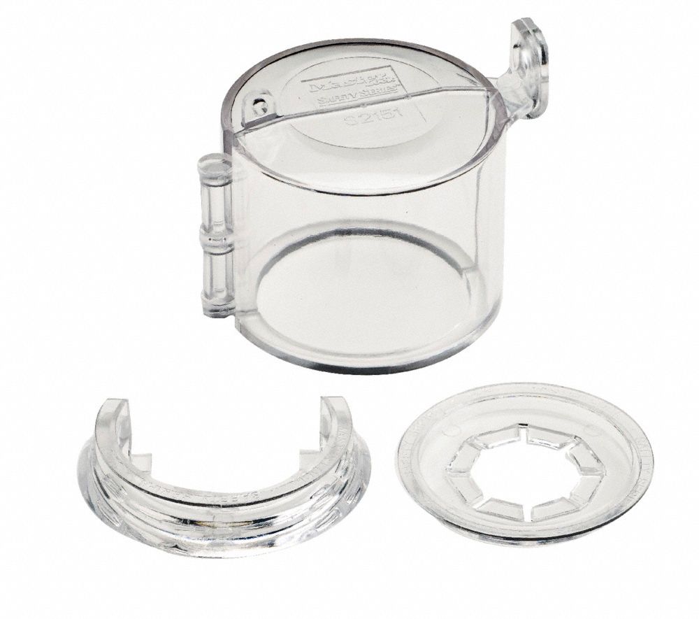 MASTER LOCK Push Button Lockout, Fits Button Dia. 22.5 mm, 30.5 mm