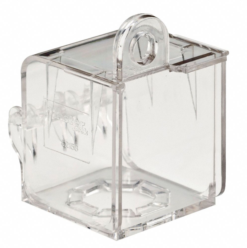 MASTER LOCK Push Button Lockout, Fits Button Dia. 22.5 mm, 30.5 mm