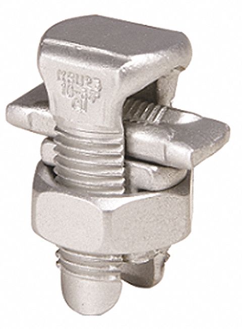 Split-Bolt Connector: For Wire Size 1/0 AWG – 2 AWG, Copper Body Material