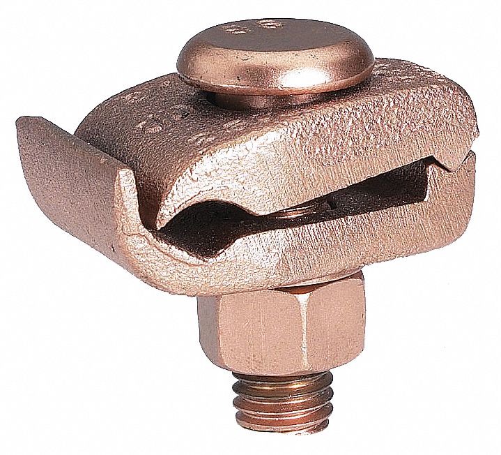 Burndy GB29 Burndy Grounding Connector Copper, 1/4 in Bar, 1 Grounding