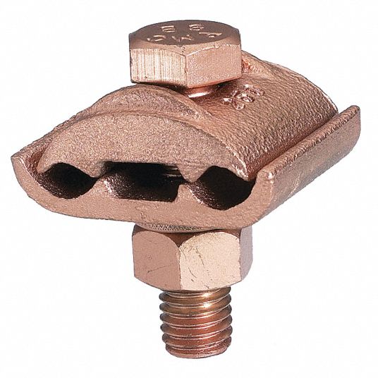 BURNDY Grounding Connector Copper, 300 to 500 kcmil SOL/300 to 500