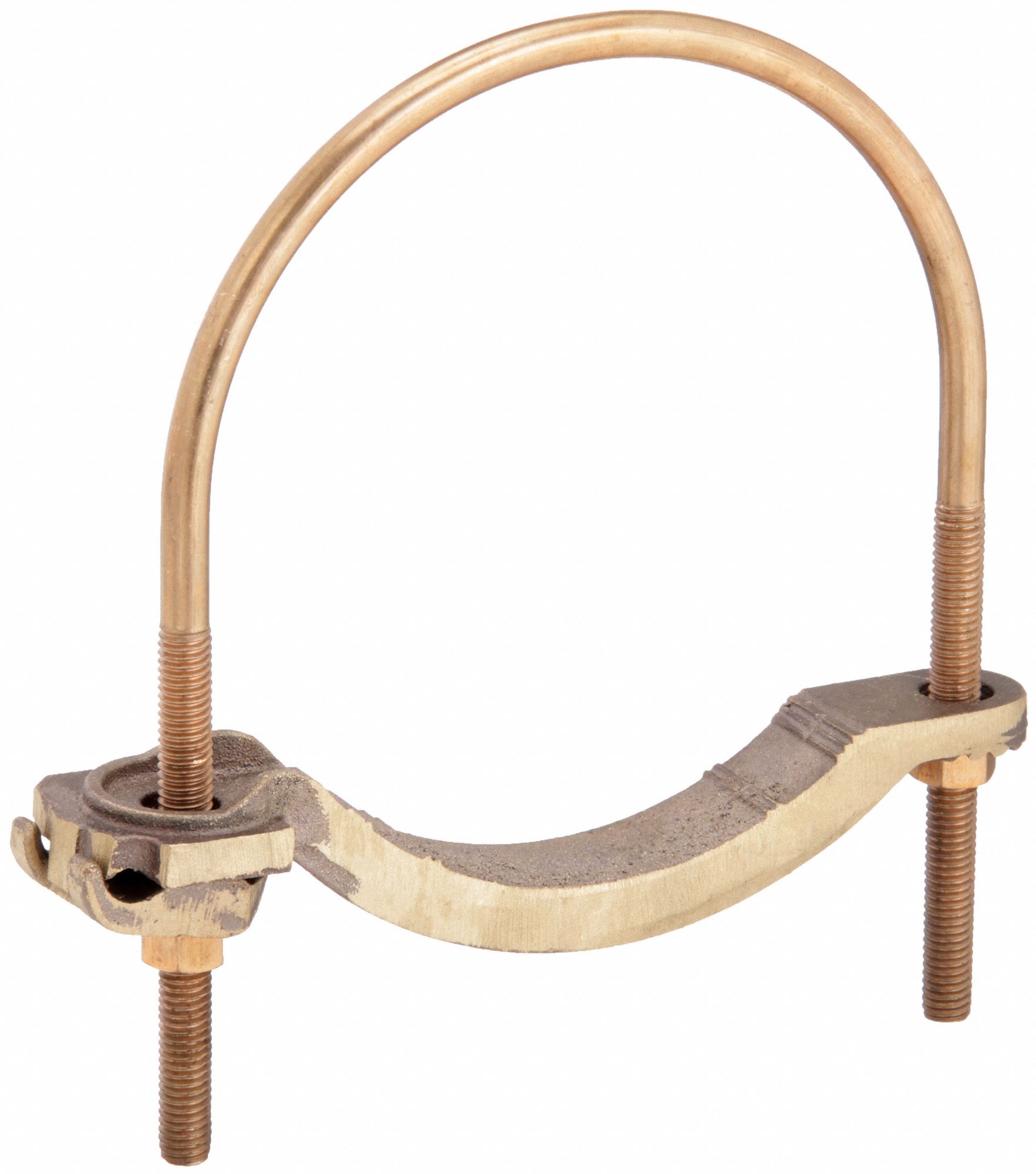 Copper, 6 in Pipe, Grounding Connector 22C019GAR3906BU Grainger