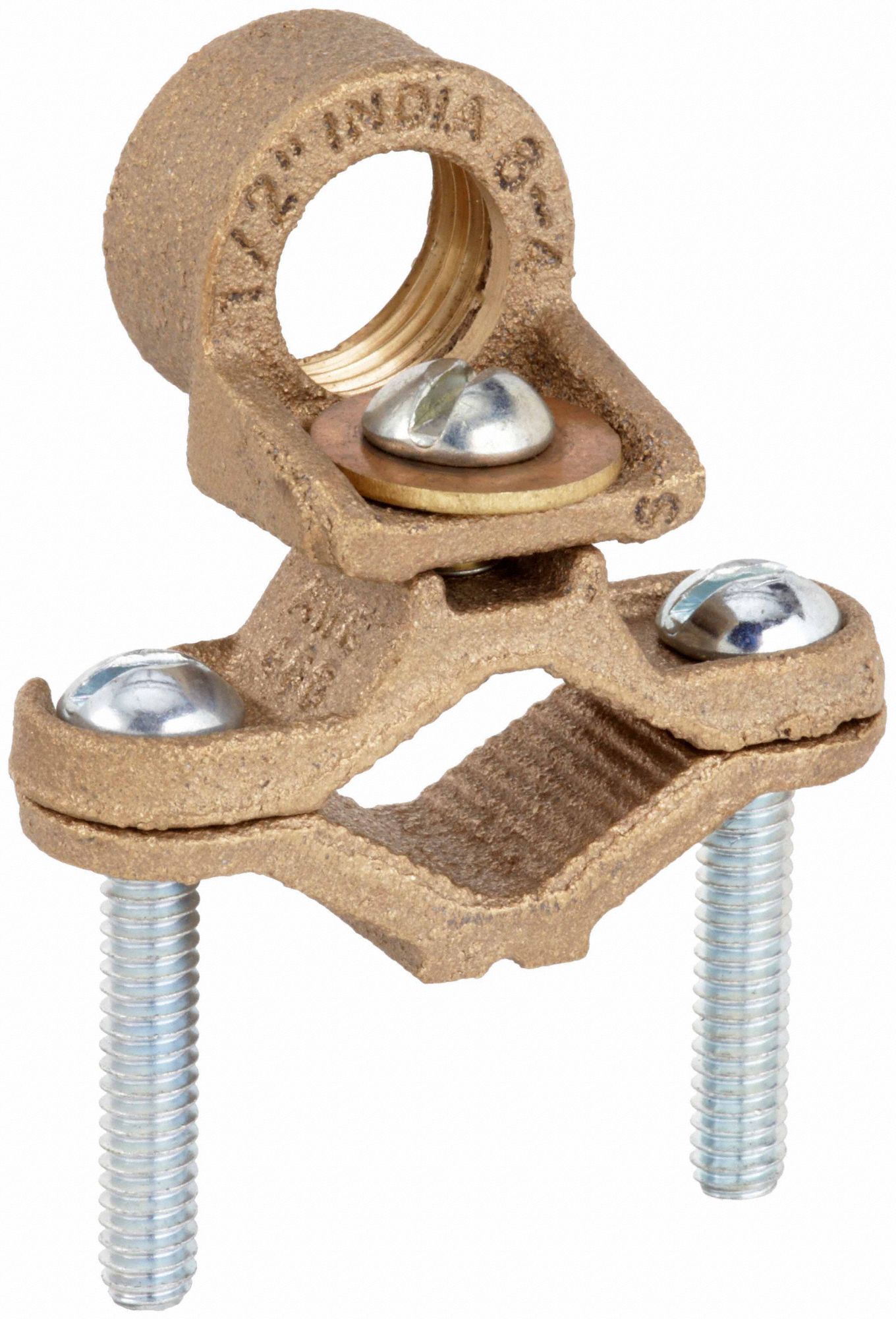 Bronze, 10 to 6 AWG SOL/8 to 6 AWG STR Grounding Wire Size, Grounding