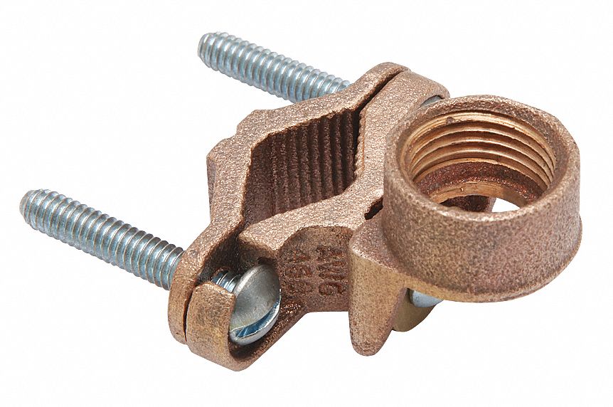grounding mechanical bronze cast burndy wires connector number grainger close