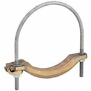 PIPE GROUND CLAMP,4AWG,7.5IN