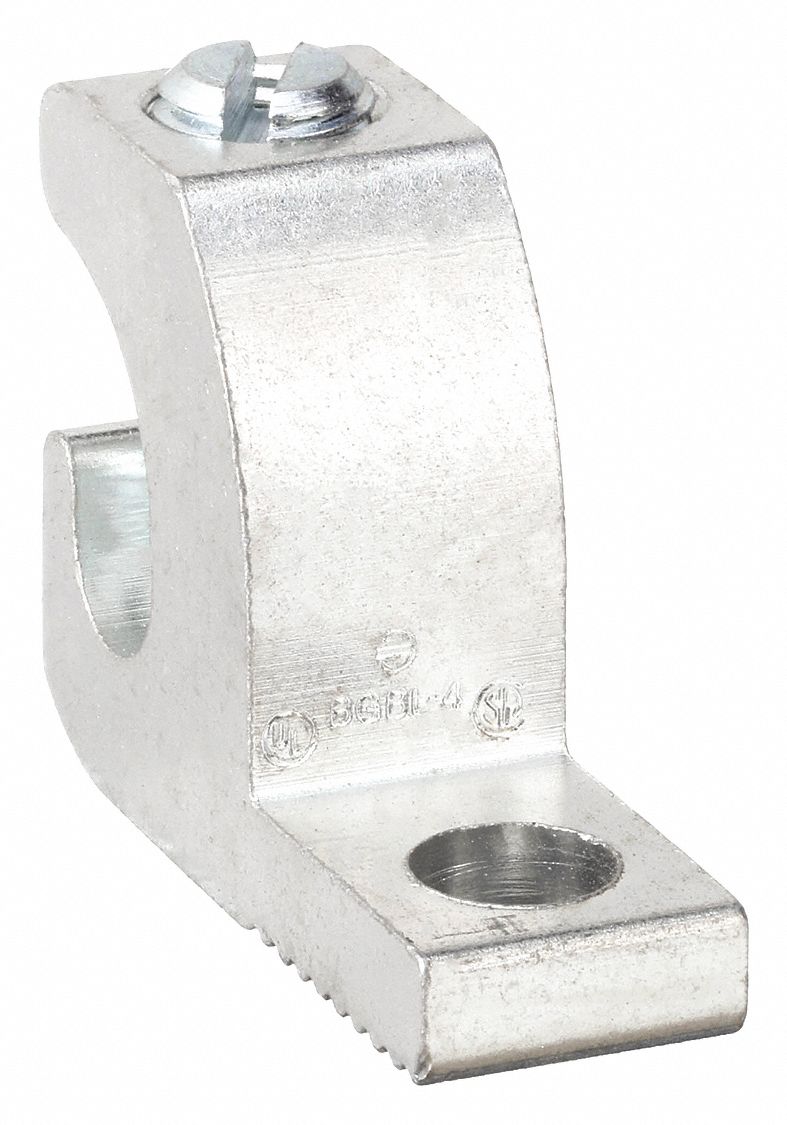 Mechanical Connectors: 14 AWG – 4 AWG Wire Sizes, 1/4 in Stud Size, Slotted Head