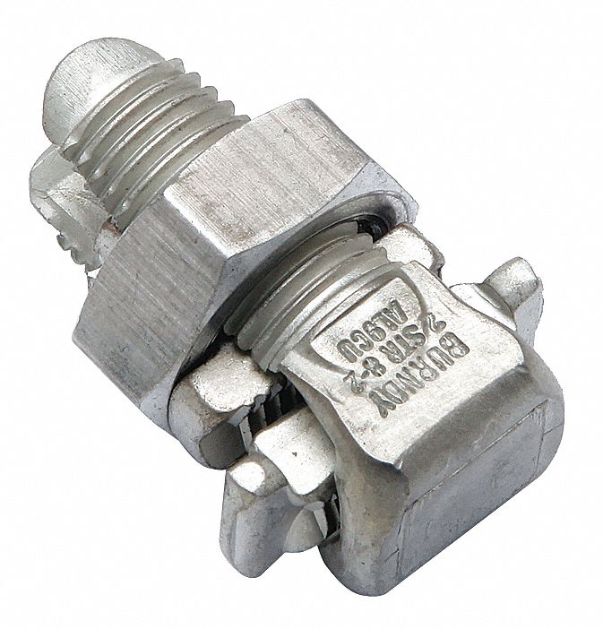 BURNDY SplitBolt Connector, Copper to Aluminum Wire 22C163KSA2