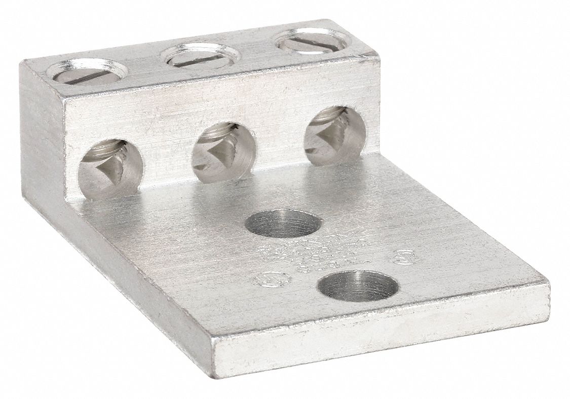 Mechanical Connector: For Wire Size 14 AWG – 1/0 AWG, 3 Wire Terminations