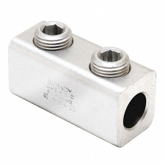 BURNDY Mechanical Connector, Dual Rated Splice/Reducer, No. of