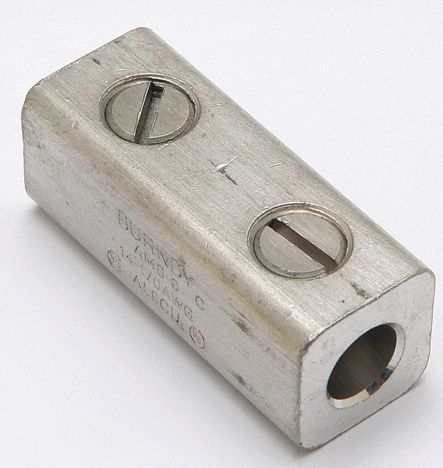 Wire Connector: For Wire Size 14 AWG – 1/0 AWG, 2 Wire Terminations