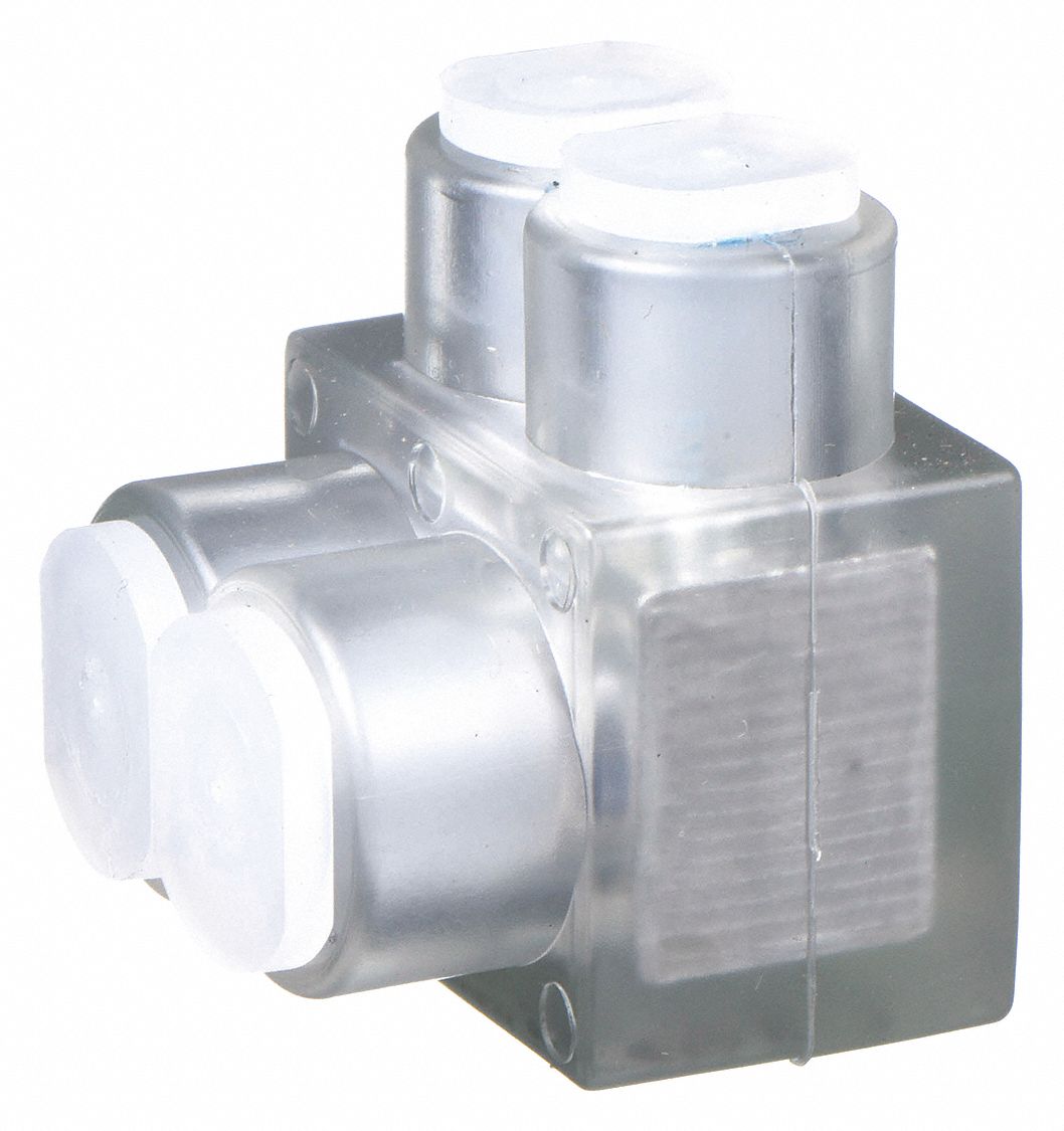 BURNDY, Clear, 2 Ports, Insulated Multitap Connector