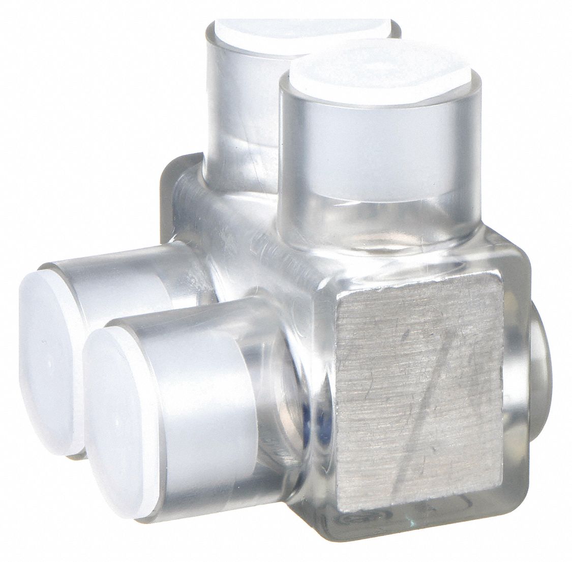 BURNDY, Clear, 2 Ports, Insulated Multitap Connector