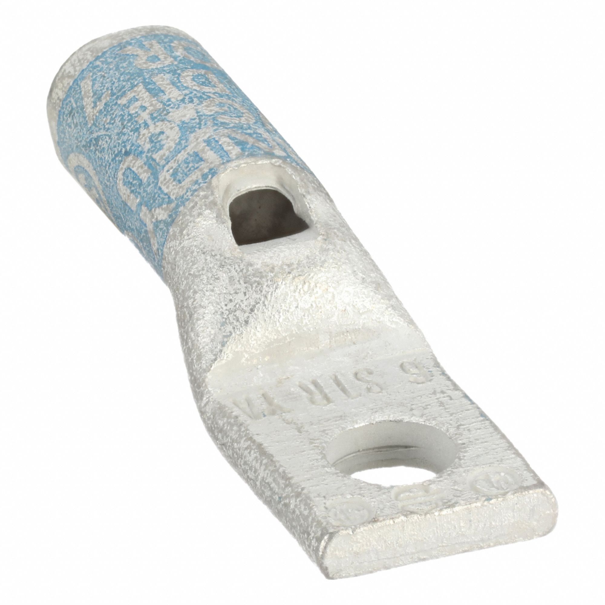 Compression Lug: For 6 AWG, Stranded Wire Type, #10/#8 Stud Size, Std, Copper