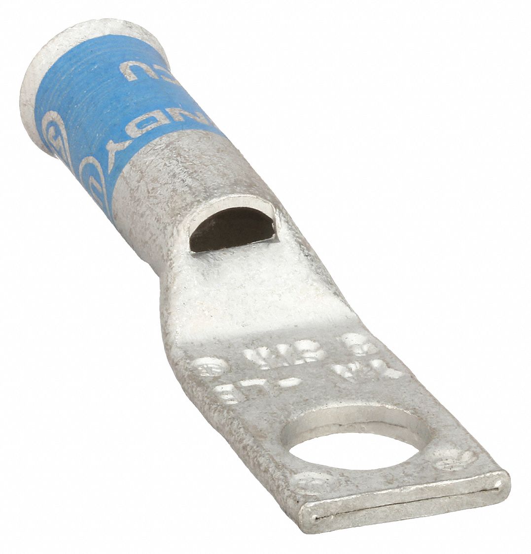 Compression Lug: For 5 AWG/6 AWG, Solid/Stranded Wire Type, 1/4 in Stud Size, Std, Copper