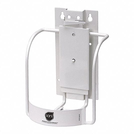 Wall Bracket,Metal,White Grainger