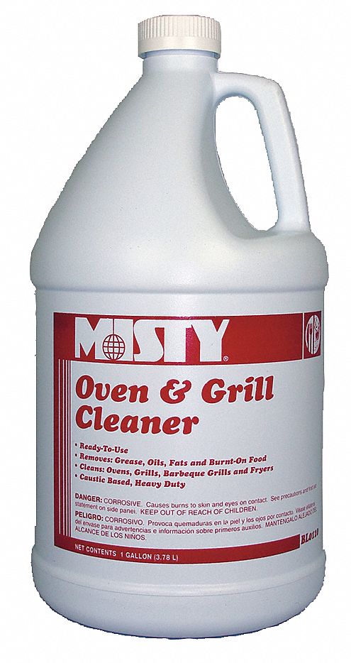 MISTY, Jug, 1 gal, Oven and Grill Cleaner - 22C647