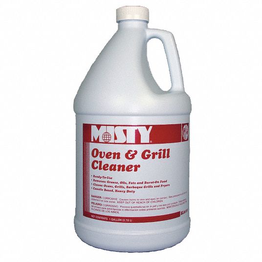 MISTY, Jug, 1 gal, Oven and Grill Cleaner - 22C647