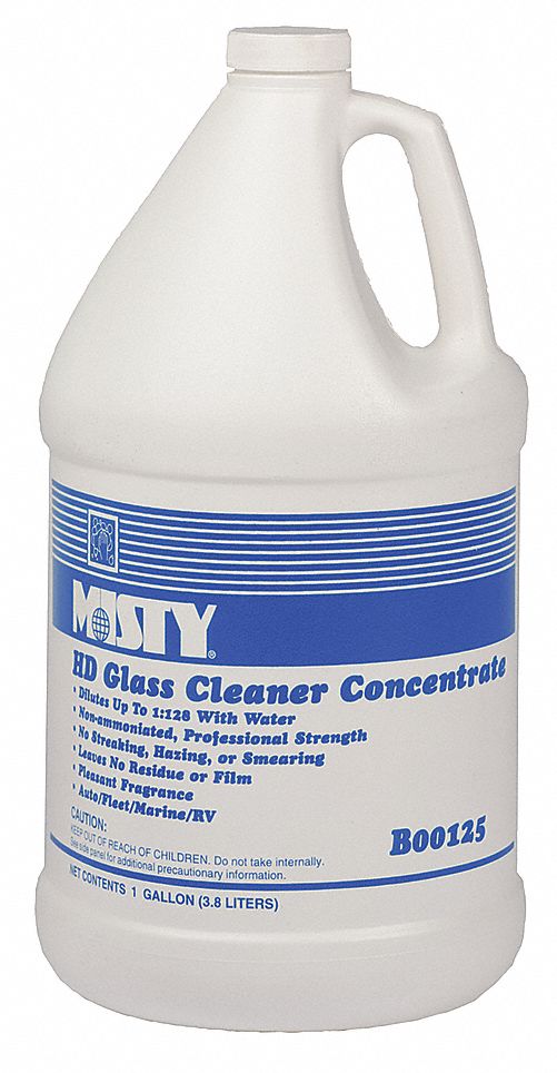 Glass Cleaner, PK 4 - Grainger