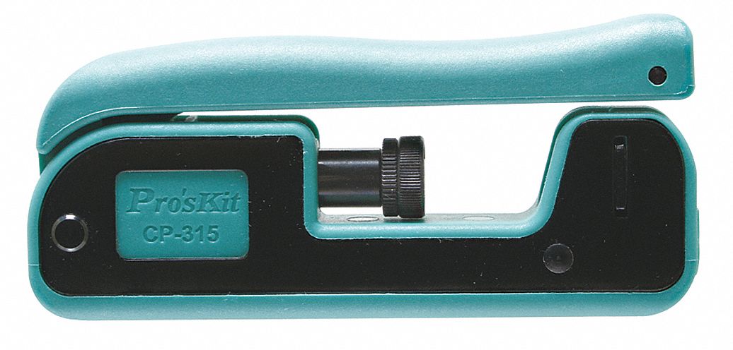 DIELESS CRIMPER, FOR BNC/F CONNECTORS/RCA ON RG58/RG59 AND RG6, COAX CABLE