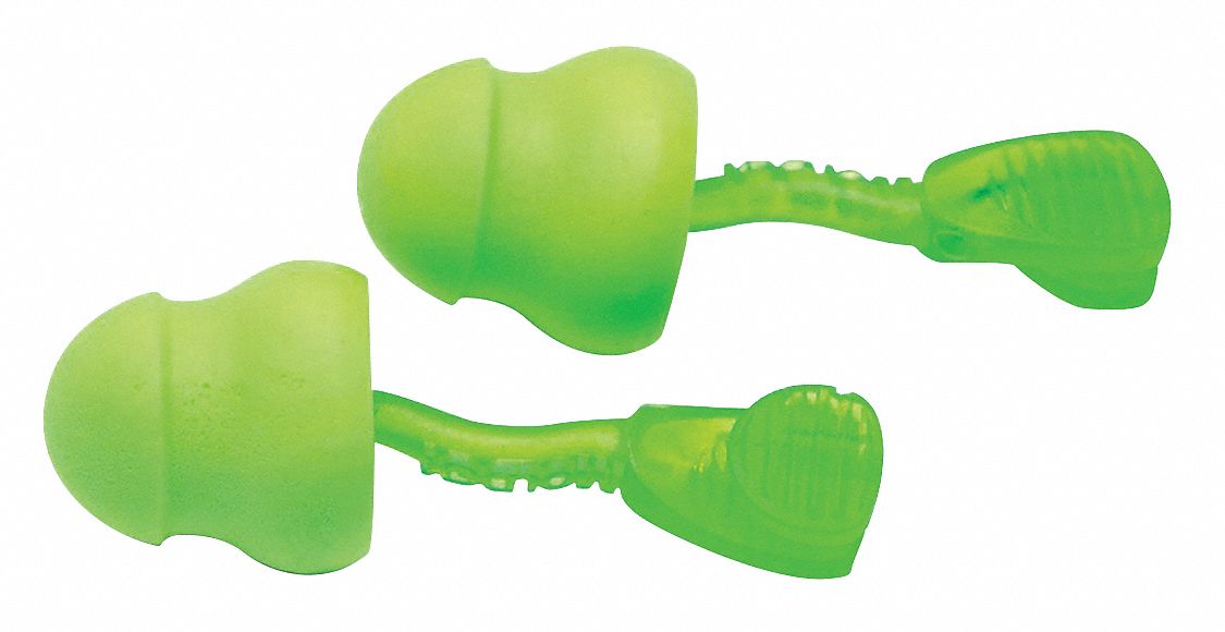 EARPLUGS, REUSABLE, SOFT FOAM, UNIVERSAL, POD, 30DB, CORDLESS, PUSH-IN, CSA, 100PR