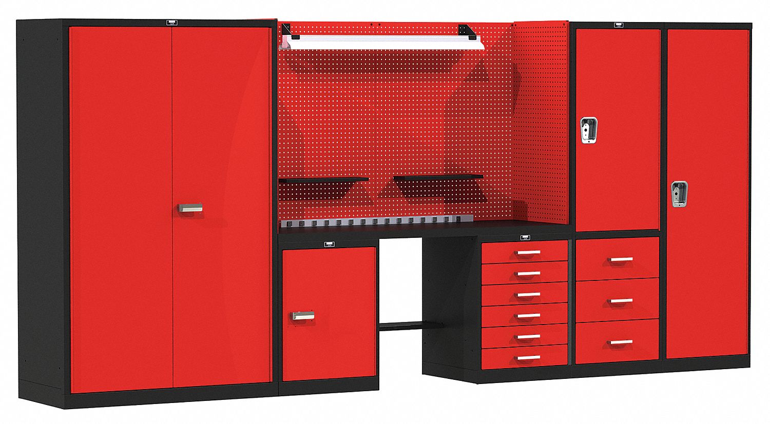 Modular Cabinet Set 78 H 132 W 24 D