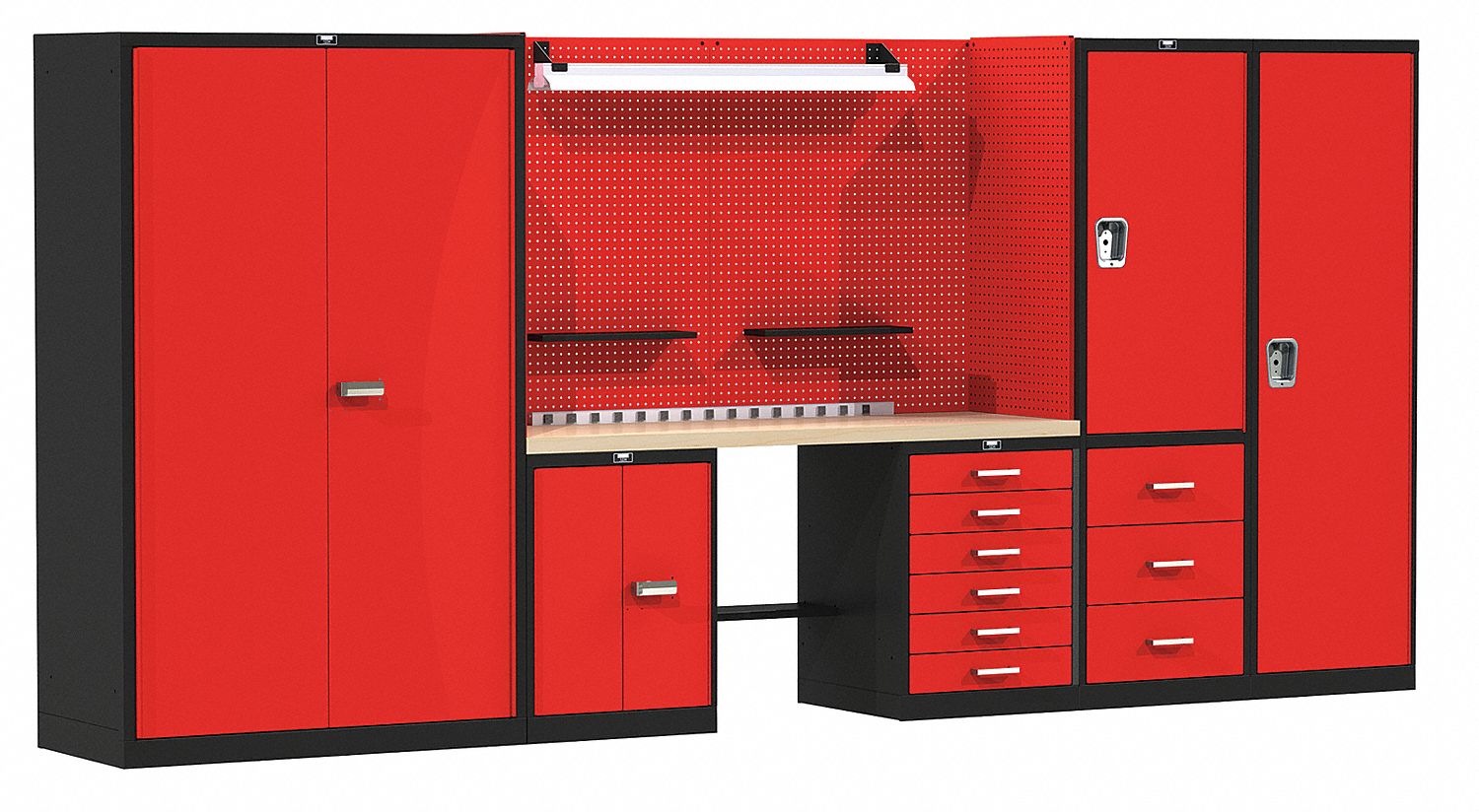 Modular Cabinet Set 78 H 168 W 24 D