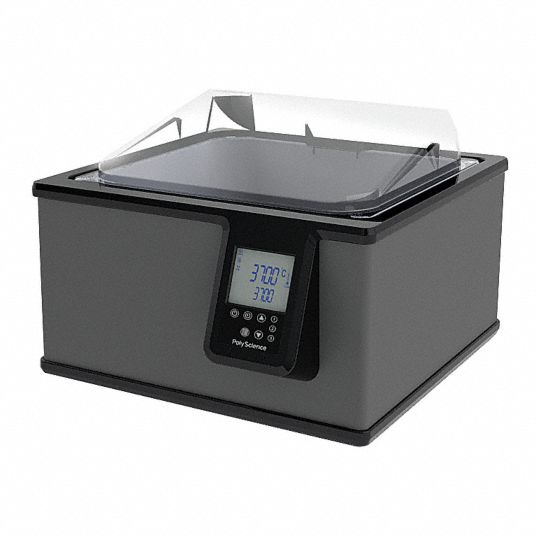 POLYSCIENCE Water Bath, 10L, 120 V - 22CT78|WB10L11B - Grainger