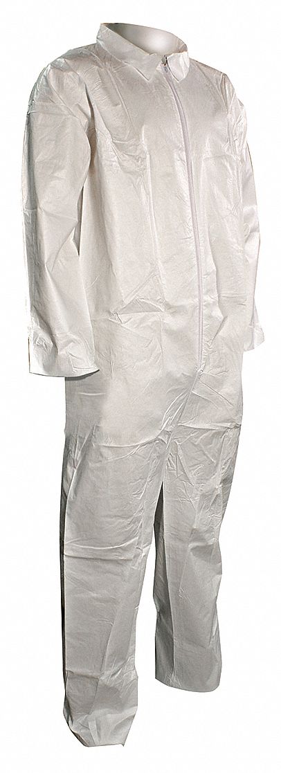 Collared Coveralls, White,