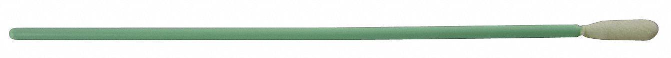 Swab: Foam, 162 mm Overall Lg, 16 mm Tip Lg, 5 3/4 in Handle Lg, 5 13/16 mm Tip Wd, Flex Tip, 100 PK