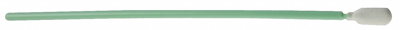 Swab: Polyester, 162 mm Overall Lg, 16 mm Tip Lg, 5 3/4 in Handle Lg, 7 mm Tip Wd, Flex Tip, 100 PK