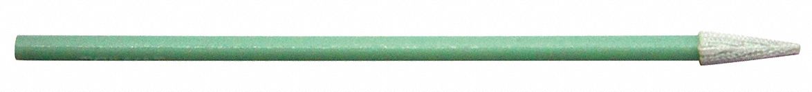 Swab: Polyester, 75 mm Overall Lg, 10 mm Tip Lg, 2 5/8 in Handle Lg, 3 mm Tip Wd, Flex Tip, 100 PK