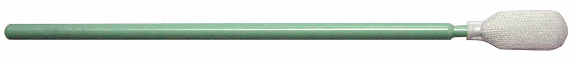 Swab: Polyester, 90 mm Overall Lg, 16 mm Tip Lg, 2 7/8 in Handle Lg, 7 mm Tip Wd, Flex Tip, 100 PK