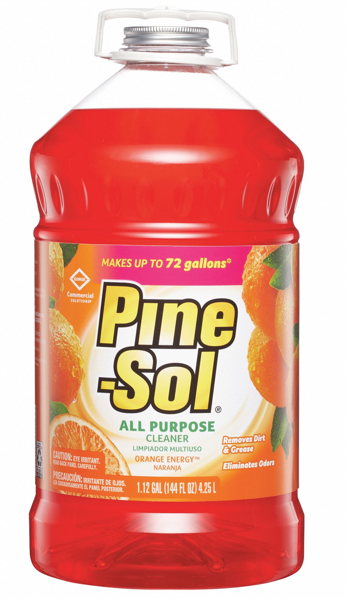 PINESOL All Purpose Cleaner, 144 oz, Bottle, Liquid, Primary Chemical