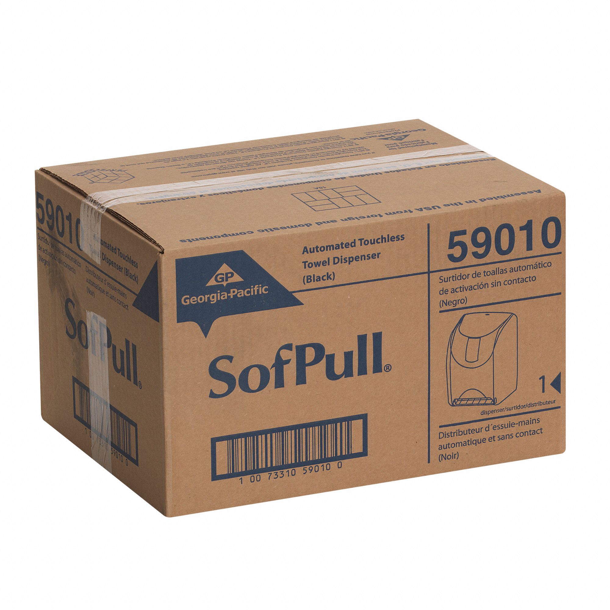 Paper Towel Dispenser, SofPull®, (1) Roll, Automatic