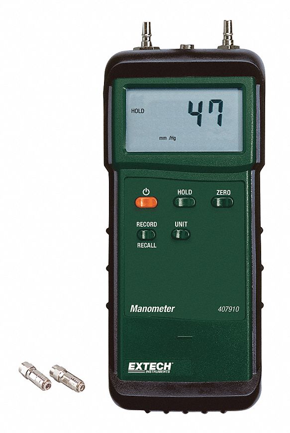 MANOMETER,29 PSI,DIGITAL,LCD,9V