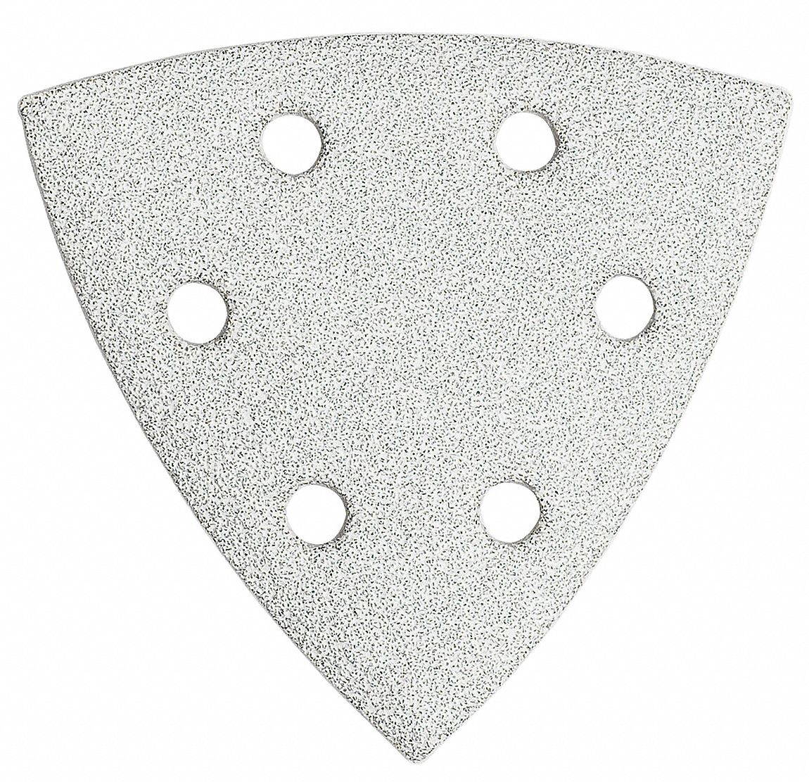 BOSCH Oscillating Tool Sanding Sheet Set 3 3/4 in Wd, 40 Grit, 5