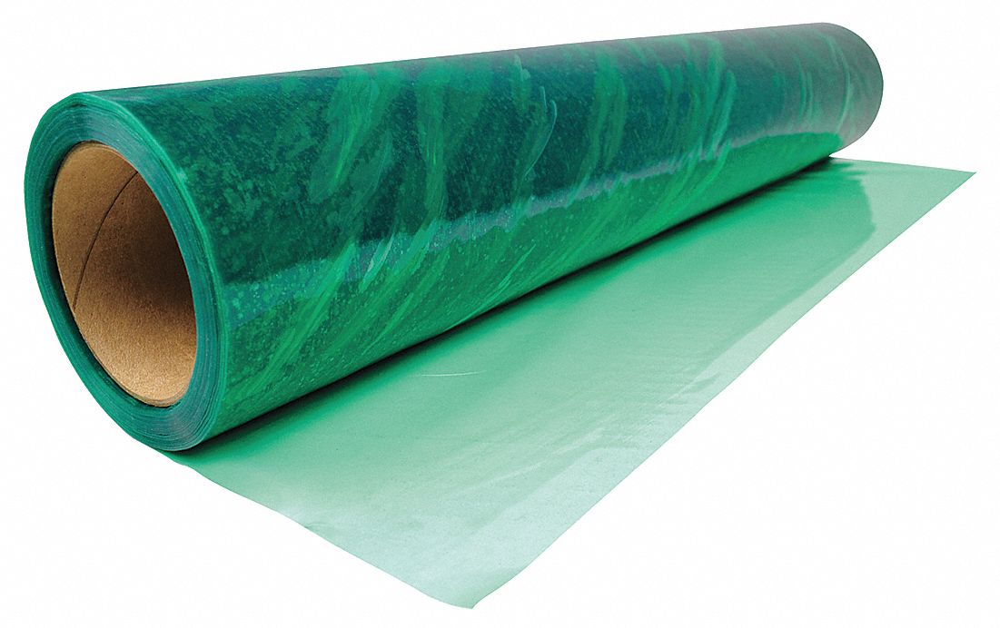 FLOOR PROTECTION,24 IN X 500 FT.,GREEN