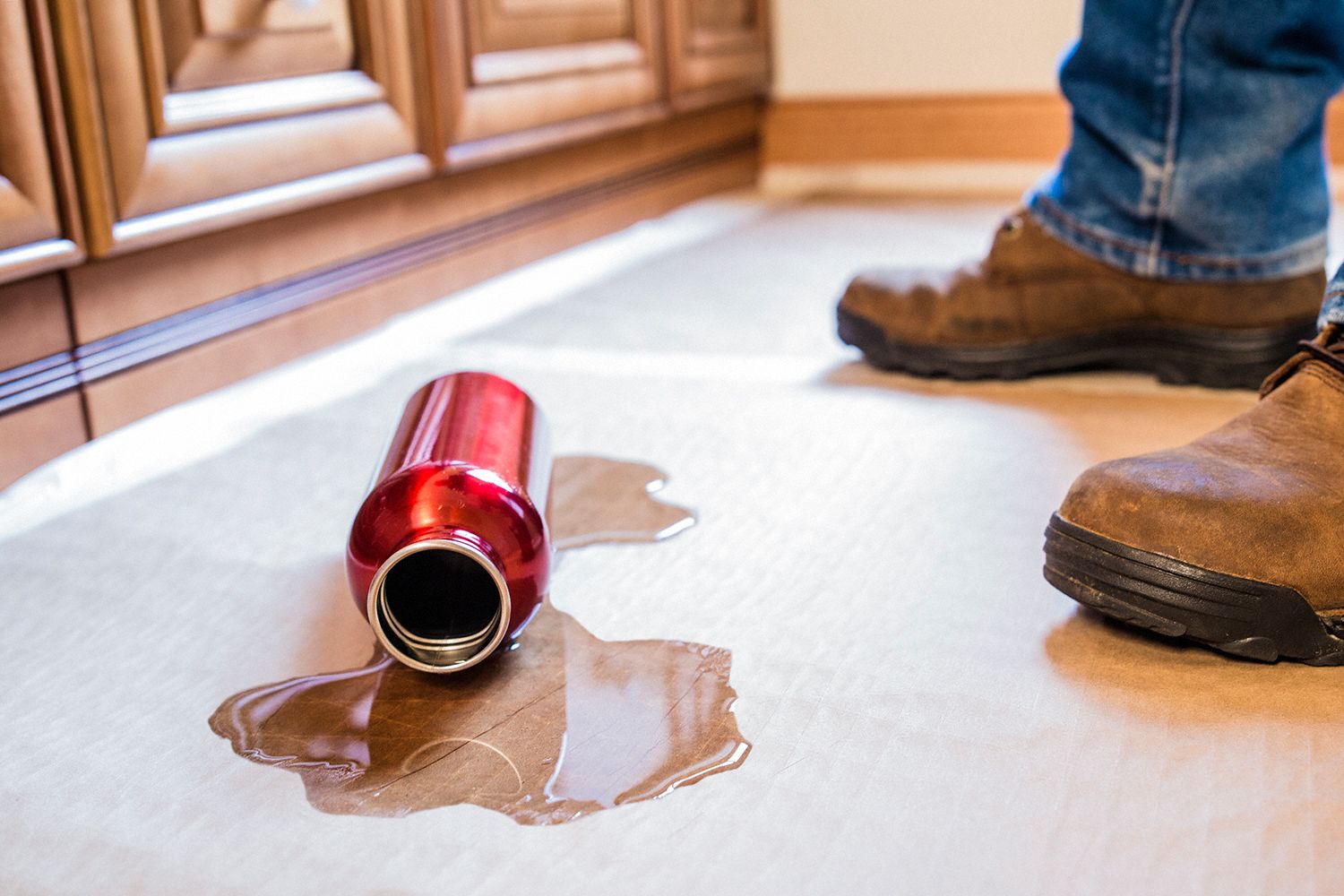 SURFACE SHIELDS Floor Protection, 300 ft Length, 48 in Width, Plastic