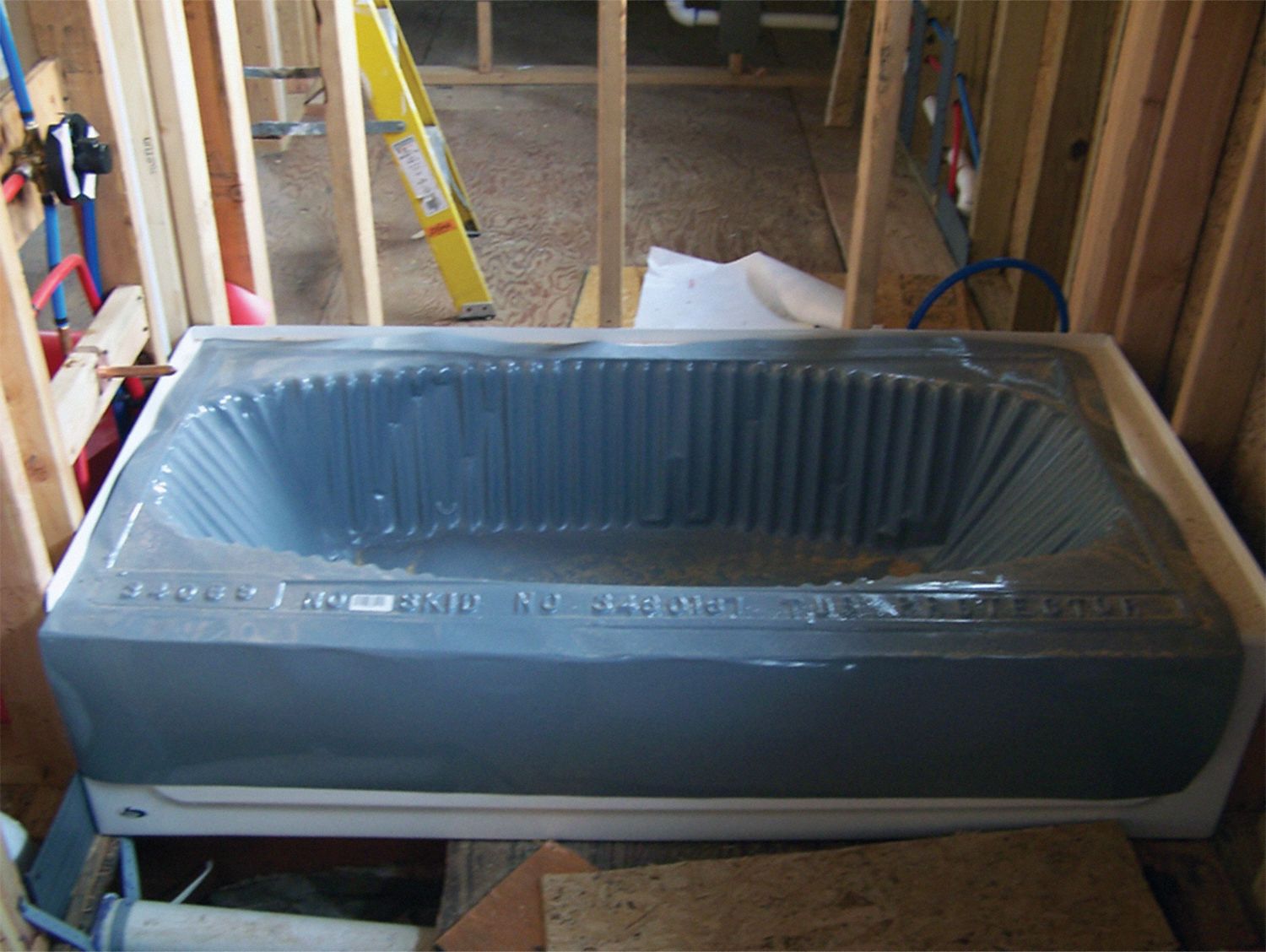 SURFACE SHIELDS Tub Protection, 5 ft Length, 30 in Width, Plastic, 10