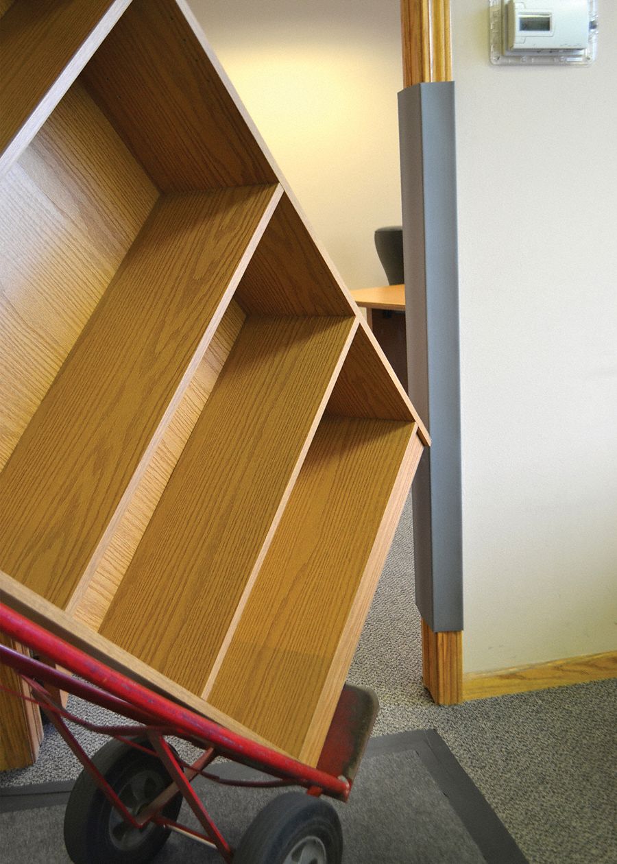 SURFACE SHIELDS Door Frame Protection, 6 ft Length, 6 in Width, Plastic, 10 mil Thickness