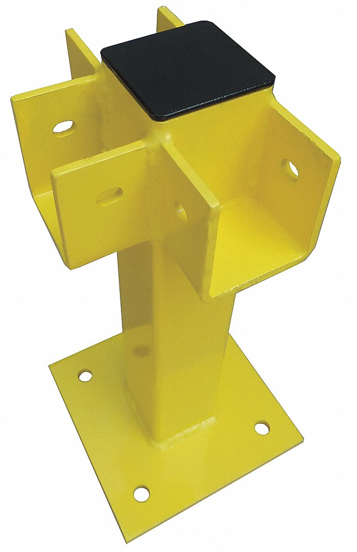 4 in x 4 in, 21 in Post Ht, Three Way Post 22DN1322DN13 Grainger