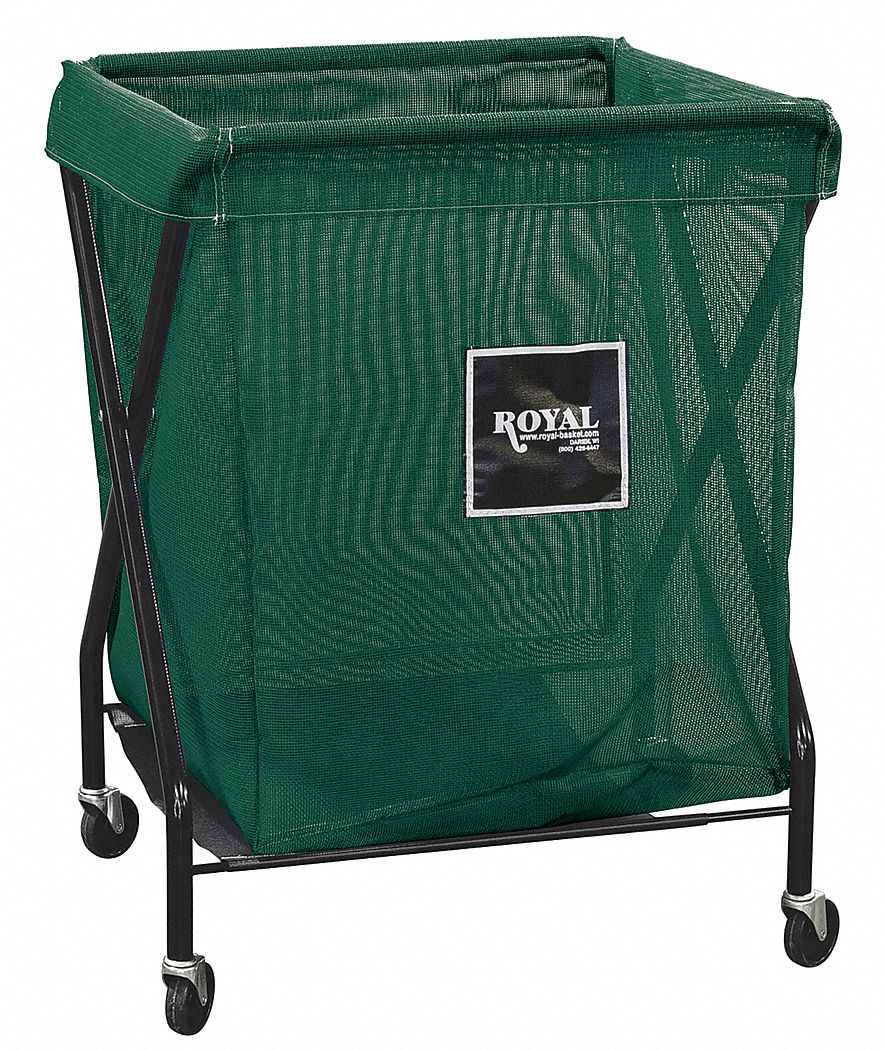 22E959 - G5359 X-Frame Cart 6 Bu Green Mesh